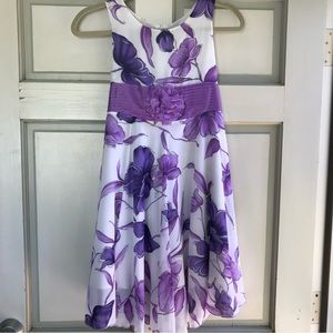 NWT Girlâs Purple Dress